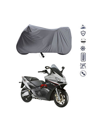 APRİLLA SR 850 Bağlantı Tokalı  Uyumlu SolarBlock Prime Motosiklet Brandası Örtüsü