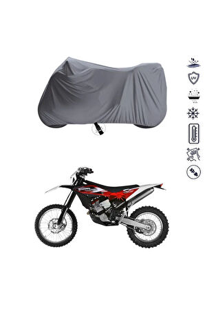 Husqvarna SUPER  Bağlantı Tokalı  Uyumlu SolarBlock Prime Motosiklet Brandası Örtüsü