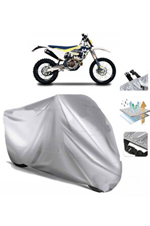 Husqvarna Fe 350  Arka Çanta (bağlantı Tokalı) Uyumlu SolarBlock Prime Motosiklet Brandası Örtüsü