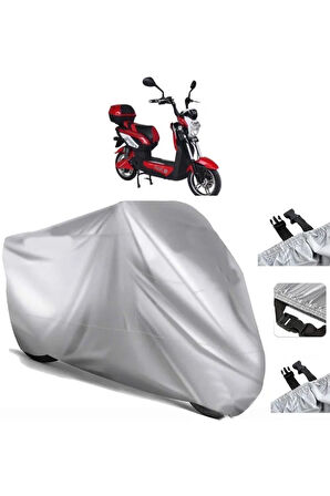 Arora Pamuk 249 Elektrikli Arka Çanta (bağlantı Tokalı) Uyumlu SolarBlock  Motosiklet Brandası