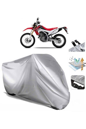 Honda Crf 250 L  Arka Çanta (bağlantı Tokalı) Uyumlu SolarBlock Prime Motosiklet Brandası Örtüsü