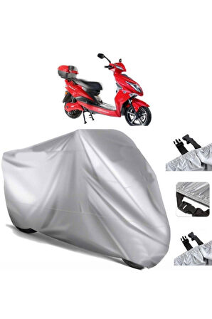 Arora Kaplan Elektrikli Arka Çanta (bağlantı Tokalı) Uyumlu SolarBlock  Motosiklet Brandası Örtüsü