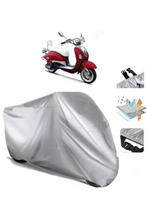 Kuba Nirvana 150 (bağlantı Tokalı) Uyumlu SolarBlock Prime Motosiklet Brandası Örtüsü