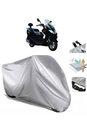 Mondial 150 Zat  Arka Çanta (bağlantı Tokalı) Uyumlu SolarBlock Prime Motosiklet Brandası Örtüsü