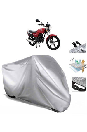 Mondial 150 Mg King  Arka Çanta (bağlantı Tokalı) Uyumlu SolarBlock Prime Motosiklet Brandası Örtüsü