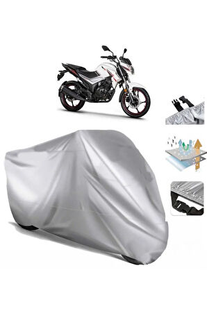 Rks Titanium 220  Arka Çanta (bağlantı Tokalı) Uyumlu SolarBlock Prime Motosiklet Brandası Örtüsü