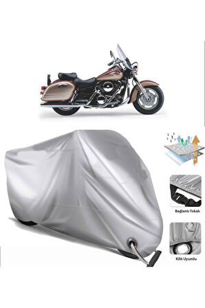 Kawasaki Vn 1500 Classic Tourer  Arka Çanta (bağlantı Tokalı) Uyumlu SolarBlock  Branda