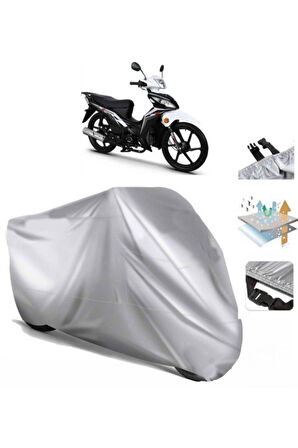 Rks Rodos 100 (bağlantı Tokalı) Uyumlu SolarBlock Prime Motosiklet Brandası Örtüsü