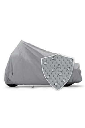 Harley Davidson Sportster Superlow 1200t Arka Çanta  Uyumlu SolarBlock  Motosiklet Brandası Örtüsü