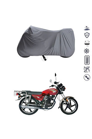 KRAL KR 125-7D  Bağlantı Tokalı  Uyumlu SolarBlock Prime Motosiklet Brandası Örtüsü