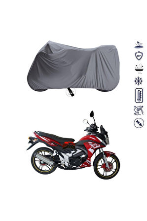 Kral KR 100-7  Bağlantı Tokalı  Uyumlu SolarBlock Prime Motosiklet Brandası Örtüsü