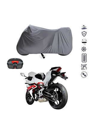 Hysoung Gd 250 R Bağlantı Tokalı Uyumlu Solarblock Prime Motosiklet Brandası Örtüsü