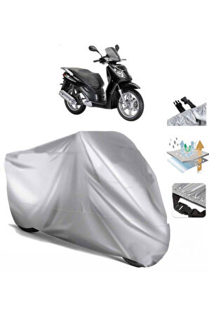 Keeway Outlook 150  Arka Çanta (bağlantı Tokalı) Uyumlu SolarBlock Prime Motosiklet Brandası Örtüsü