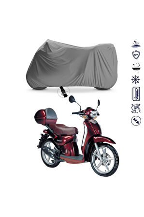 Aprilia Scarabeo 150  Bağlantı Tokalı  Uyumlu SolarBlock Prime Motosiklet Brandası Örtüsü