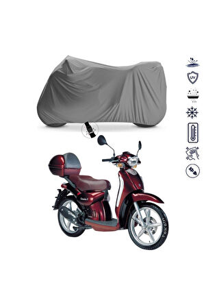 Aprilia Scarabeo 100  Bağlantı Tokalı  Uyumlu SolarBlock Prime Motosiklet Brandası Örtüsü