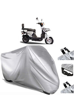 Stmax Kobra 2000 Elektrikli (BAĞLANTI TOKALI) Uyumlu Solarblock Prime Motosiklet Brandası Örtüsü