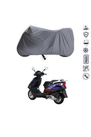 Haojue Hj 125t-10  Bağlantı Tokalı  Uyumlu SolarBlock Prime Motosiklet Brandası Örtüsü