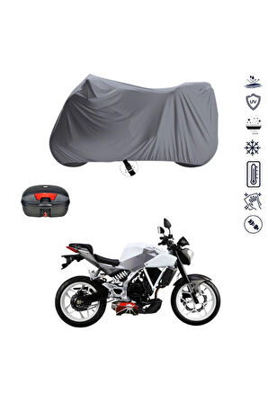 Hyosung Gd 250 N  Bağlantı Tokalı  Uyumlu SolarBlock Prime Motosiklet Brandası Örtüsü