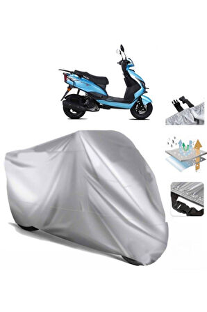 Rks Blazer 50 Xr  Arka Çanta (bağlantı Tokalı) Uyumlu SolarBlock Prime Motosiklet Brandası Örtüsü