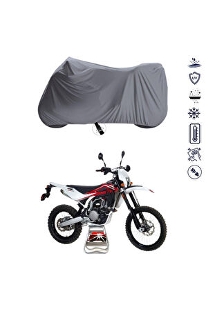 Husqvarna Te 510  Bağlantı Tokalı  Uyumlu SolarBlock Prime Motosiklet Brandası Örtüsü