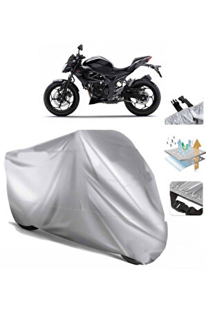 Kawasaki Z250sl  Arka Çanta (bağlantı Tokalı) Uyumlu SolarBlock Prime Motosiklet Brandası Örtüsü