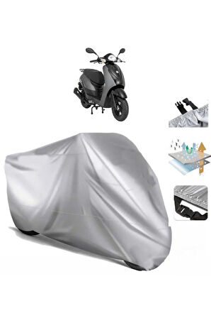 Mondial 50 Beestreet  Arka Çanta (bağlantı Tokalı) Uyumlu SolarBlock  Motosiklet Brandası Örtüsü