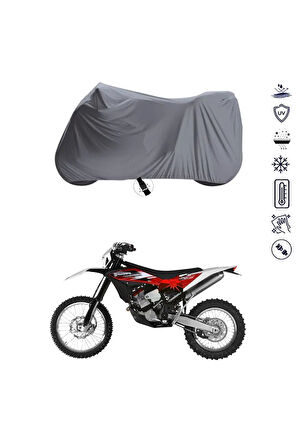 Husqvarna SUPER  Bağlantı Tokalı  Uyumlu SolarBlock Prime Motosiklet Brandası Örtüsü