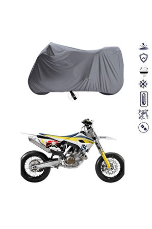 Husqvarna SUPER Bağlantı Tokalı  Uyumlu SolarBlock Prime Motosiklet Brandası Örtüsü