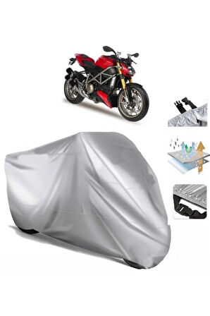 Ducati Streetfighter 848  Arka Çanta (bağlantı Tokalı) Uyumlu SolarBlock  Motosiklet Brandası Örtüsü