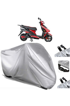 E-mon Miracle 3.0 Elektrikli Arka Çanta (bağlantı Tokalı) Uyumlu SolarBlock  Motosiklet Brandası