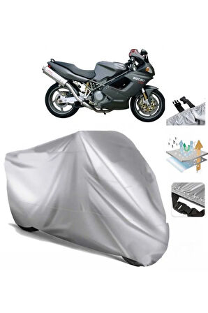 Ducati St4s  Arka Çanta (bağlantı Tokalı) Uyumlu SolarBlock Prime Motosiklet Brandası Örtüsü