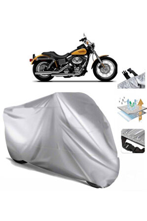 Dyna Low Rider Fxdlı  Arka Çanta (bağlantı Tokalı) Uyumlu SolarBlock  Motosiklet Brandası Örtüsü