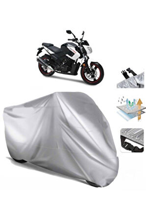 Asya Major 250  Arka Çanta (bağlantı Tokalı) Uyumlu SolarBlock Prime Motosiklet Brandası Örtüsü