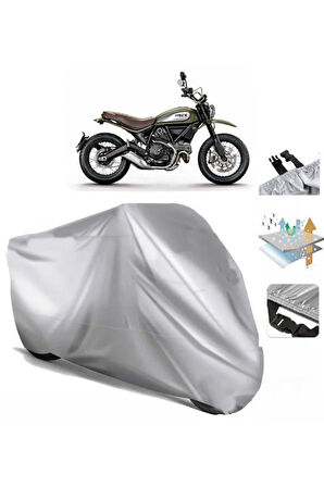 Ducati Scrambler Urban Enduro (BAĞLANTI TOKALI) Uyumlu Solarblock Prime Motosiklet Brandası Örtüsü