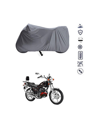 KANUNİ SEYHAN 125 Arka Çanta  Bağlantı Tokalı  Uyumlu SolarBlock Prime Motosiklet Brandası Örtüsü