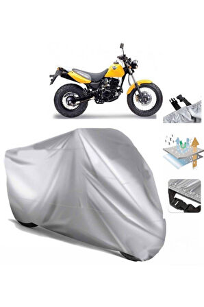 Kanuni Rt 125 D  Arka Çanta (bağlantı Tokalı) Uyumlu SolarBlock Prime Motosiklet Brandası Örtüsü