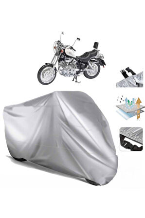 Yamaha Virago Xv 1100  Arka Çanta (bağlantı Tokalı) Uyumlu SolarBlock  Motosiklet Brandası Örtüsü