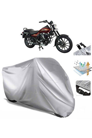 Bajaj Avenger Street 150  Arka Çanta (bağlantı Tokalı) Uyumlu SolarBlock  Motosiklet Brandası Örtüsü