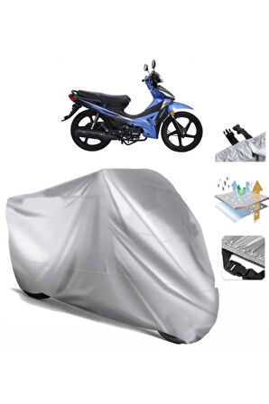 Kral Motor Kr-50 Capella (bağlantı Tokalı) Uyumlu SolarBlock Prime Motosiklet Brandası Örtüsü