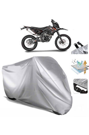 Asya Rx 250 Cross  Arka Çanta (bağlantı Tokalı) Uyumlu SolarBlock Prime Motosiklet Brandası Örtüsü