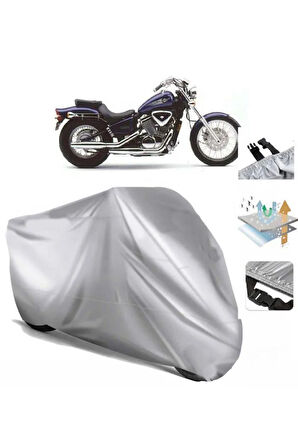 Honda Vt 600 Shadow (bağlantı Tokalı) Uyumlu SolarBlock Prime Motosiklet Brandası Örtüsü