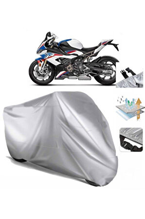 Bmw S 1000 Rr  Arka Çanta (bağlantı Tokalı) Uyumlu SolarBlock Prime Motosiklet Brandası Örtüsü