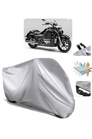 Honda Valkyrie F6c  Arka Çanta (bağlantı Tokalı) Uyumlu SolarBlock Prime Motosiklet Brandası Örtüsü