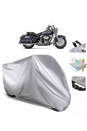 Road King Flhrı  Arka Çanta (bağlantı Tokalı) Uyumlu SolarBlock Prime Motosiklet Brandası Örtüsü