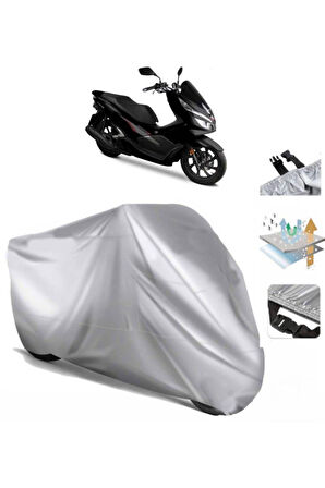 Honda Pcx (bağlantı Tokalı) Uyumlu SolarBlock Prime Motosiklet Brandası Örtüsü