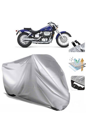 Honda Shadow Spirit 750 (bağlantı Tokalı) Uyumlu SolarBlock Prime Motosiklet Brandası Örtüsü
