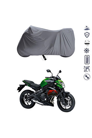 Kawasaki Er-6 N Çantalı  Bağlantı Tokalı  Uyumlu SolarBlock Prime Motosiklet Brandası Örtüsü