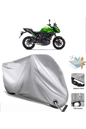 Kawasaki Kle 650 Versys (bağlantı Tokalı) Uyumlu SolarBlock Prime Motosiklet Brandası Örtüsü