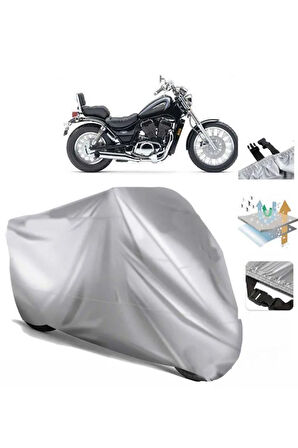 Suzuki Vs 800 Intruder (bağlantı Tokalı) Uyumlu SolarBlock Prime Motosiklet Brandası Örtüsü