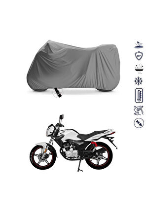 Rmg Moto Gusto Tornado Sport  Bağlantı Tokalı  Uyumlu SolarBlock Prime Motosiklet Brandası Örtüsü